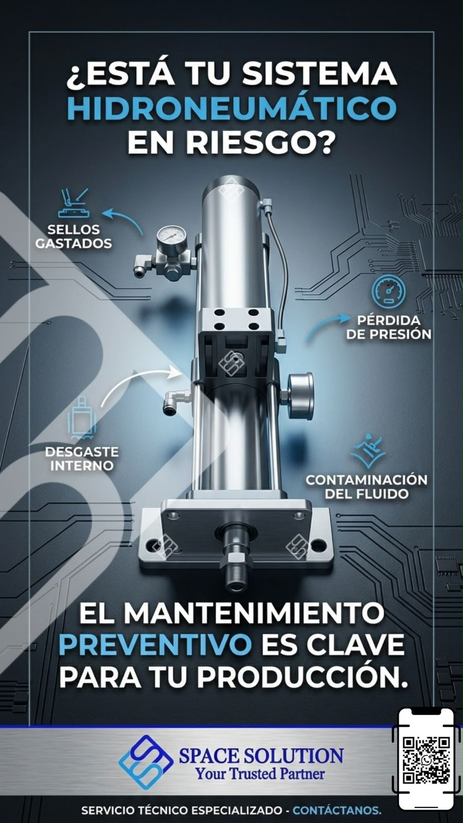 Mantenimiento de Pistones Neumáticos